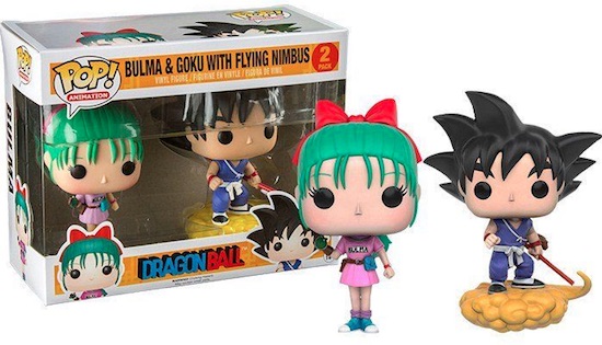 Bulma and Goku w/ Flying Nimbus